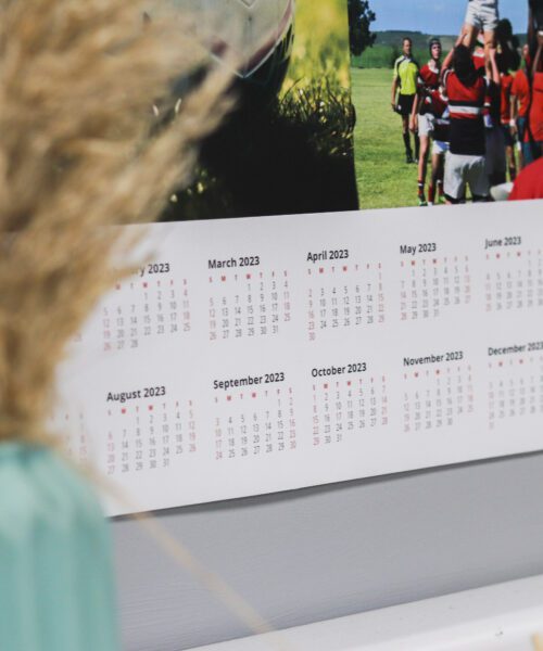 Alternative view of A3 Poster Calendar