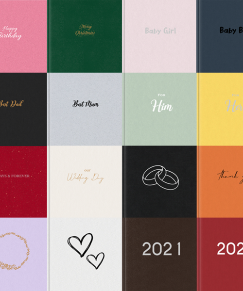 Alternative view of Personalised Foil-Stamped Photobook