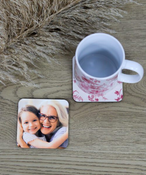 Alternative view of Square Photo Coaster