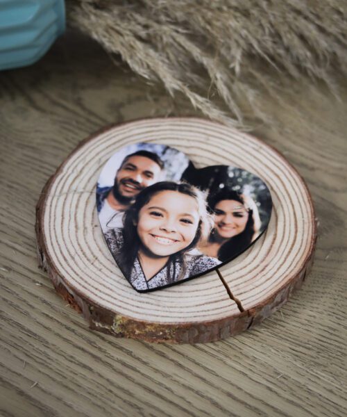 Heart Photo Coaster