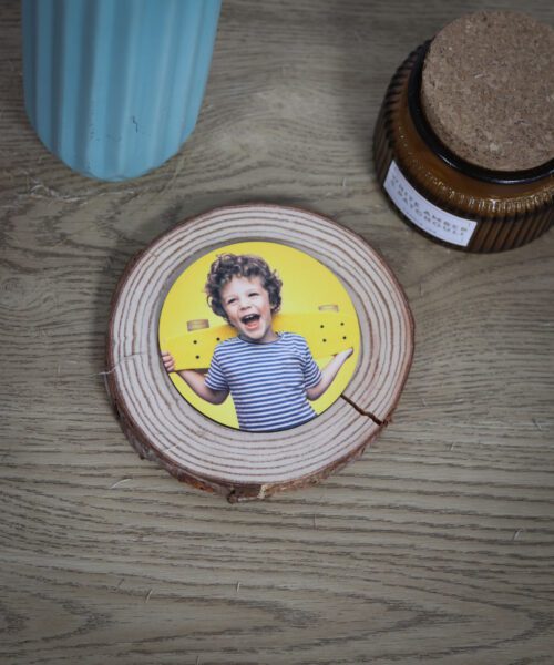 Circle Photo Coaster