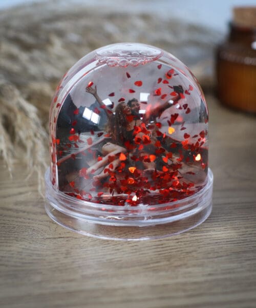 Personalised Valentine's Day Glitter Globe - sold out