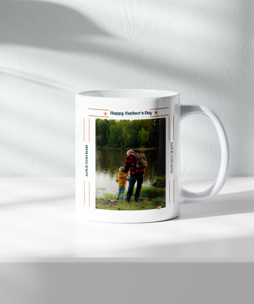 Alternative view of Father's Day Mug Personalised