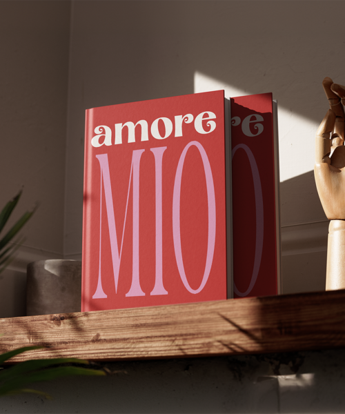 Amore Mio Hardcover Coffee Table Book
