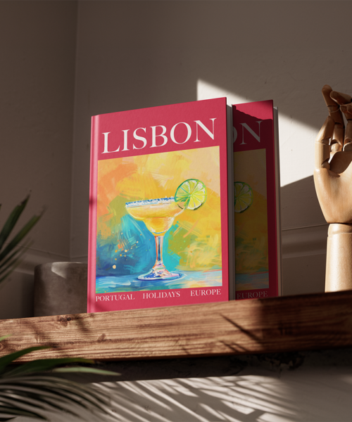 Lisbon Cocktail Hardcover Photobook
