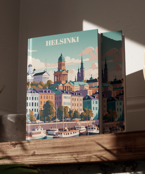 Helsinki Retiro Hardcover Coffee Table Photobook
