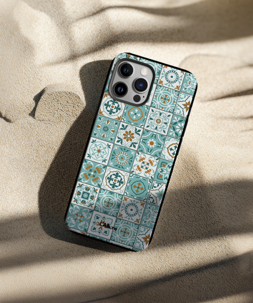 Green Tiles Phone Case