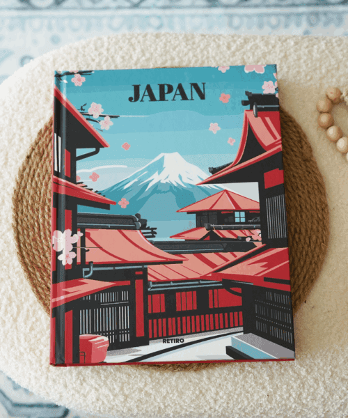 Alternative view of Japan Retiro Hardcover Coffee Table Photobook
