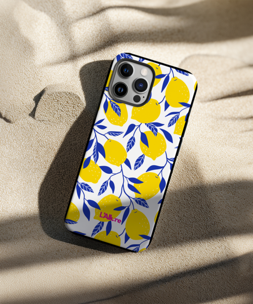 Blue Lemon Phone Case
