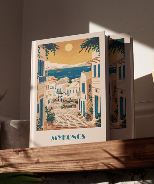 Personalised Mykonos Photo Album
