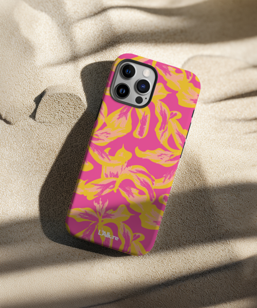 Pink Yellow Phone Case
