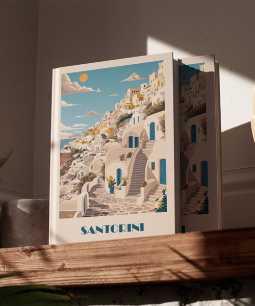Personalised Santorini Photo Album