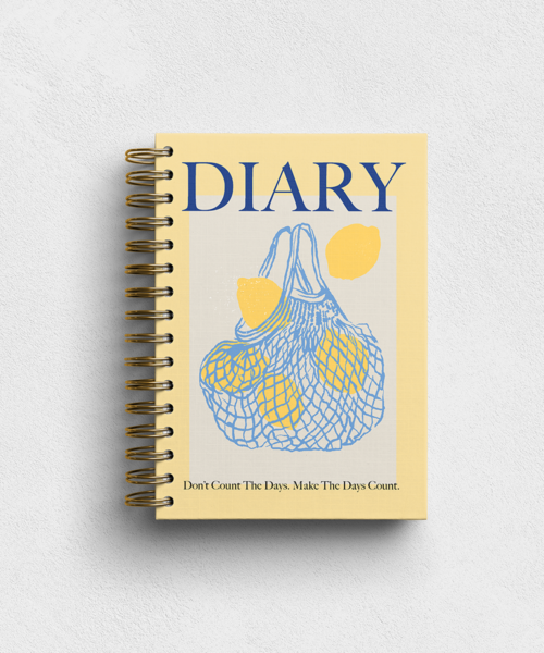 Lemon Personalised Notebook