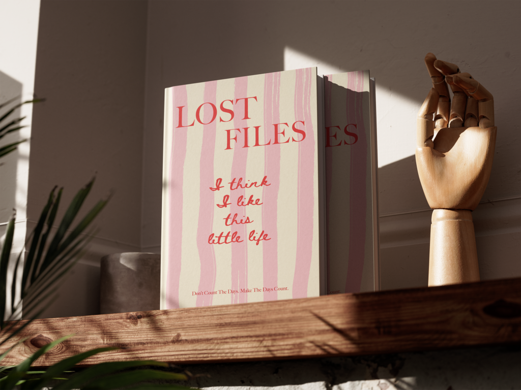 Lost Files Striped PhotoBook