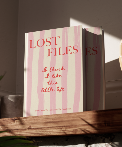 Lost Files Striped PhotoBook