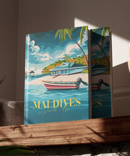 Personalised Maldives Photo Album