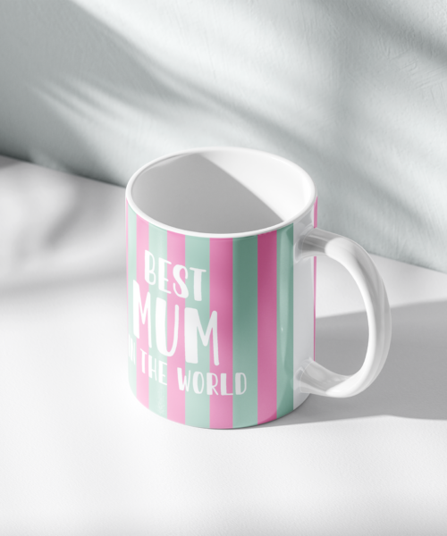 Alternative view of Best Mum In The World Mug Personalised