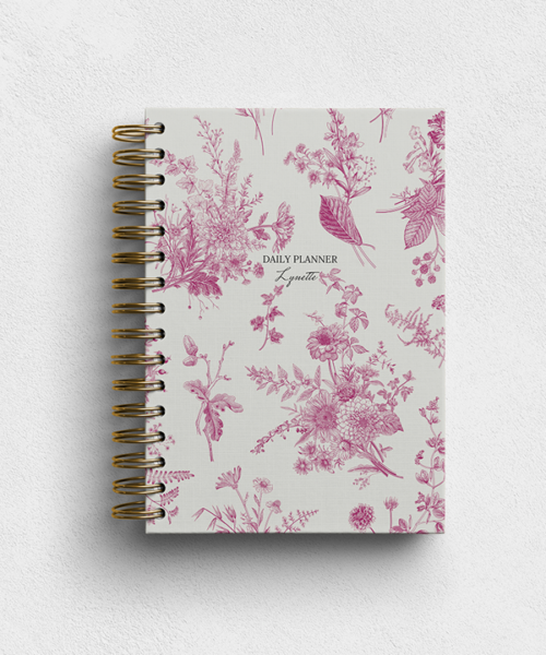 Pink Meadow Hardback Notebook