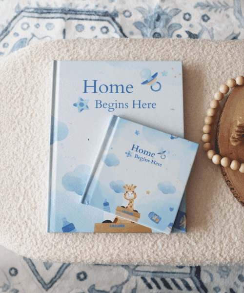 Alternative view of Home Begins Here Hardcover Coffee Table Photobook