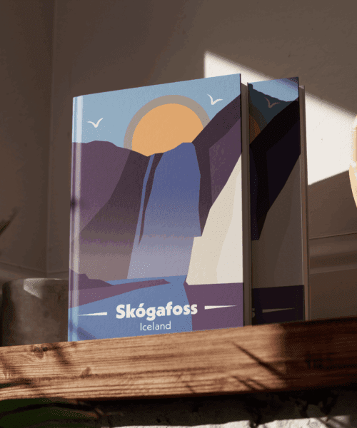 Personalised Skógafoss Photo Album