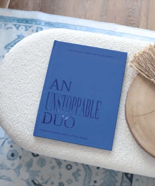 Alternative view of Love, Laughter And A Little Chaos Foil Hardcover Coffee Table PhotoBook