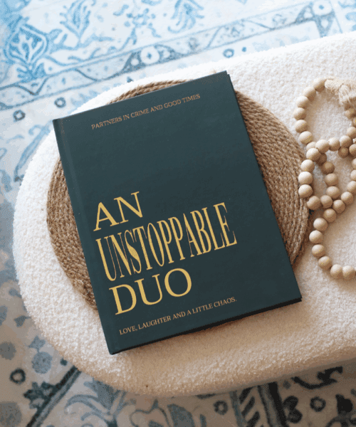 Love, Laughter And A Little Chaos Foil Hardcover Coffee Table PhotoBook
