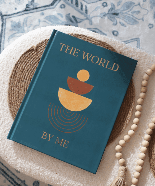 The World By Me Foil Hardcover Coffee Table PhotoBook