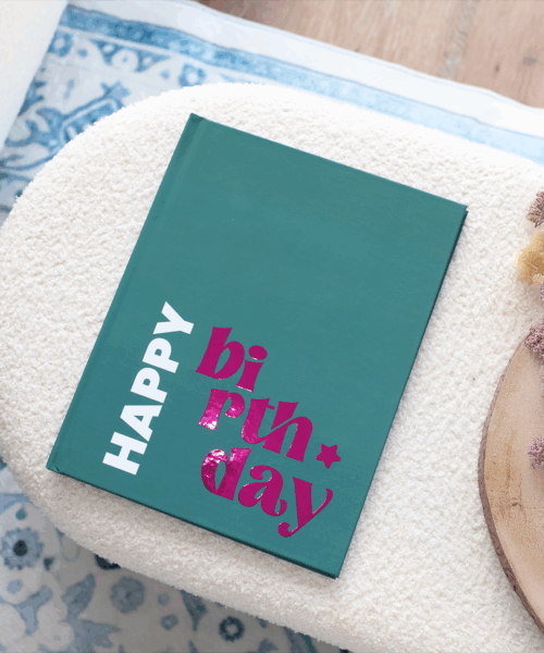 Happy Birthday Foil PhotoBook