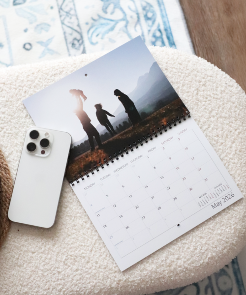 A5 Personalised Landscape Wall Calendar